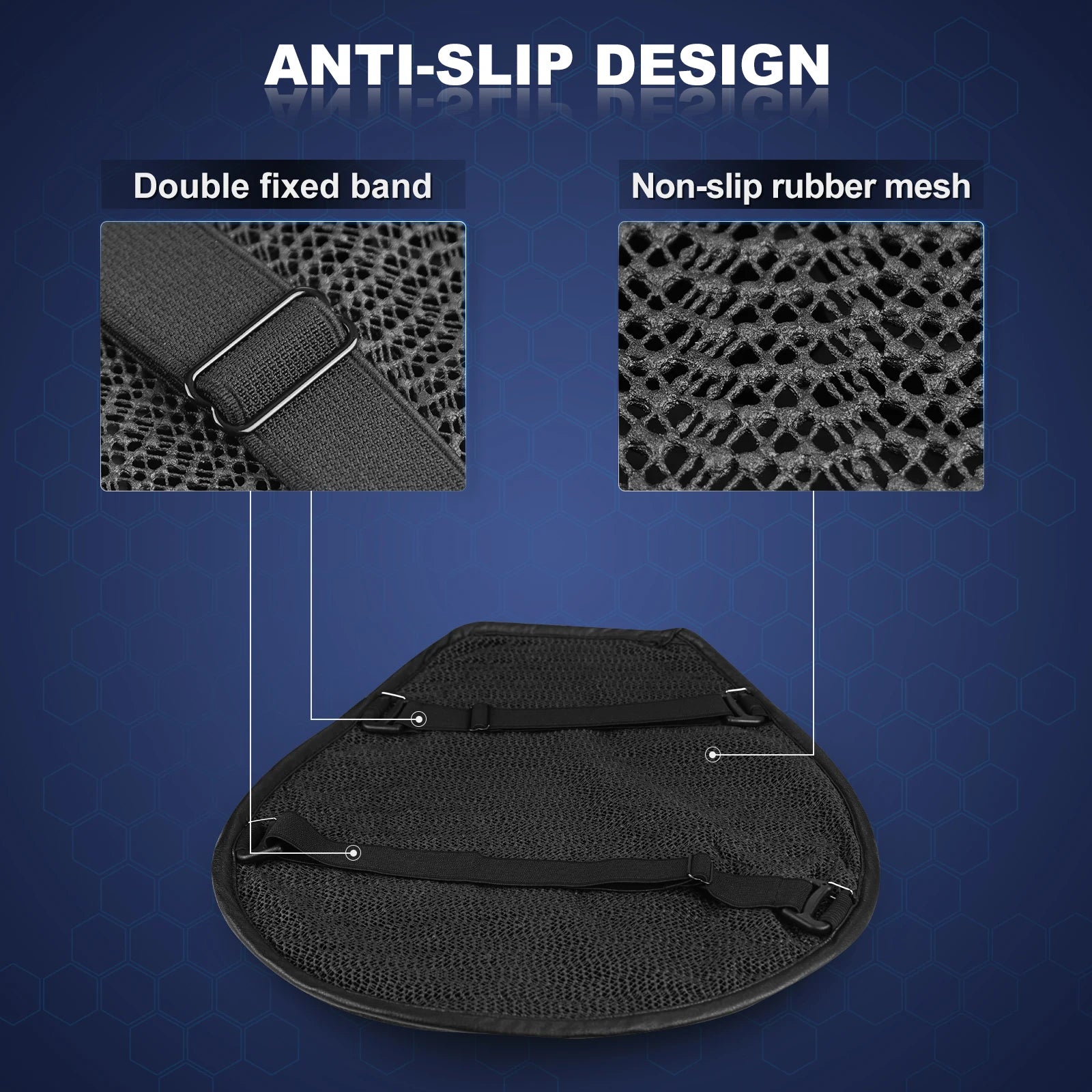 Motorcycle Air Seat Cushion – Comfort Ride Pad