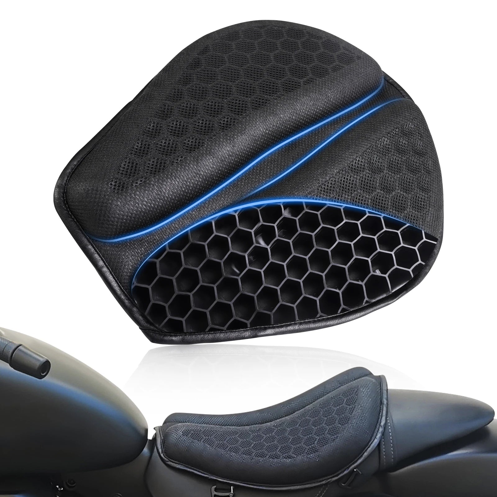 Motorcycle Air Seat Cushion – Comfort Ride Pad