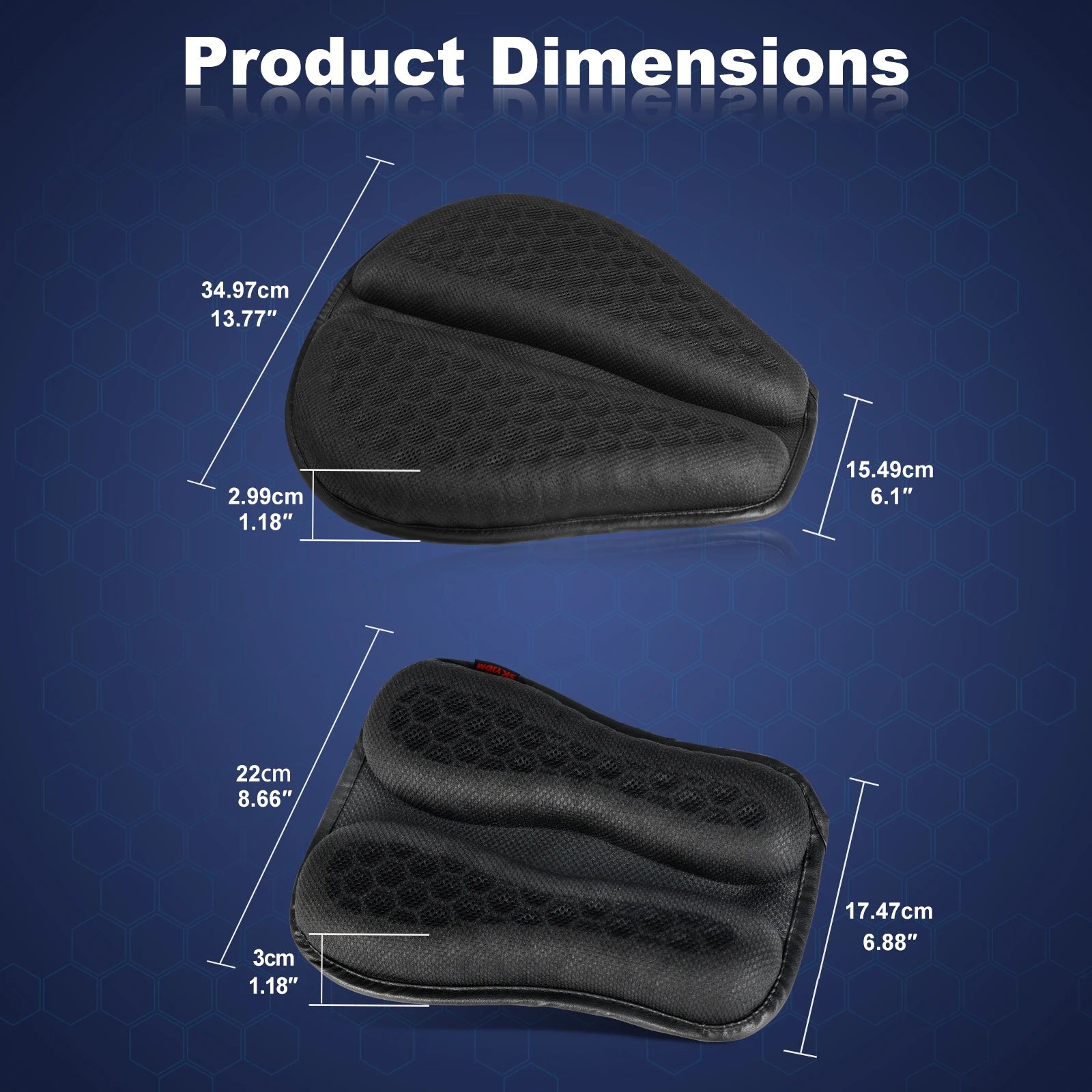 Motorcycle Air Seat Cushion – Comfort Ride Pad